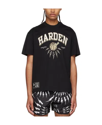 Neil Barrett X James Harden Co-branded Printed T-shirt In Black