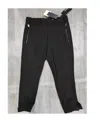 Neil Barrett Zipper Details Casual Pants In Black