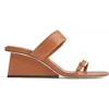 Neil J. Rodgers Chriselle Sandal In Cognac Nappa