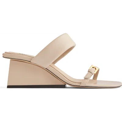 Neil J. Rodgers Chriselle Sandal In Creme Nappa
