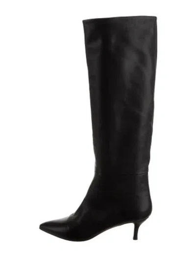Pre-owned Neil J. Rodgers Leather Boots In Black
