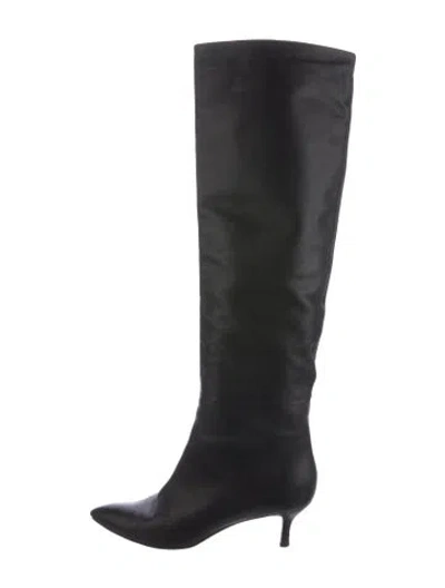 Pre-owned Neil J. Rodgers Leather Boots In Black