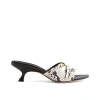 Neil J. Rodgers Lena Mule In Black White Print