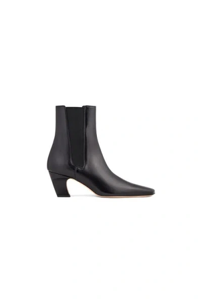 Neil J. Rodgers Meg Ankle Boot In Black Nappa