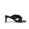 Neil J. Rodgers Obi Heel In Black Nappa