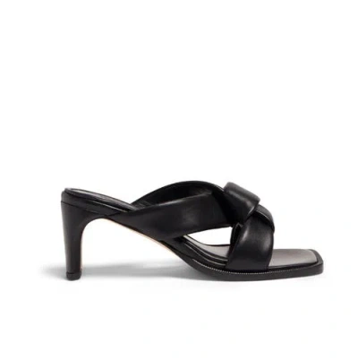 Neil J. Rodgers Obi Heel In Black Nappa
