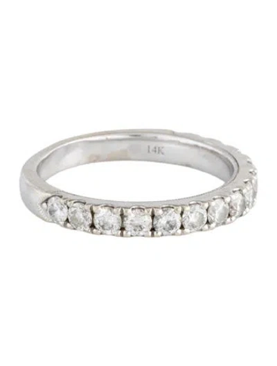 Pre-owned Neil Lane 14k Diamond Anniversary Band In Multi