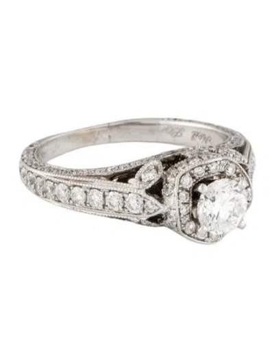 Pre-owned Neil Lane 14k Diamond Engagement Ring In Multi