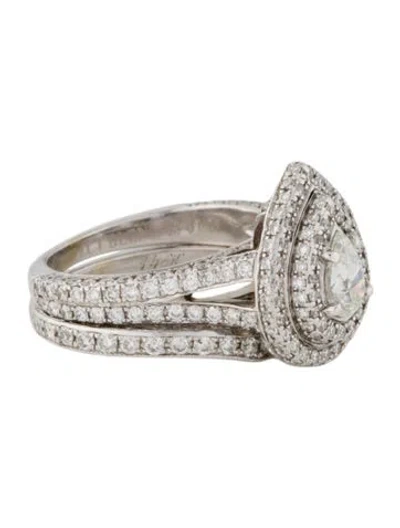 Pre-owned Neil Lane 14k Diamond Wedding Set In Multi