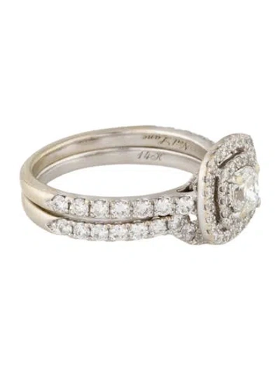 Pre-owned Neil Lane 14k Diamond Wedding Set Ring In Multi