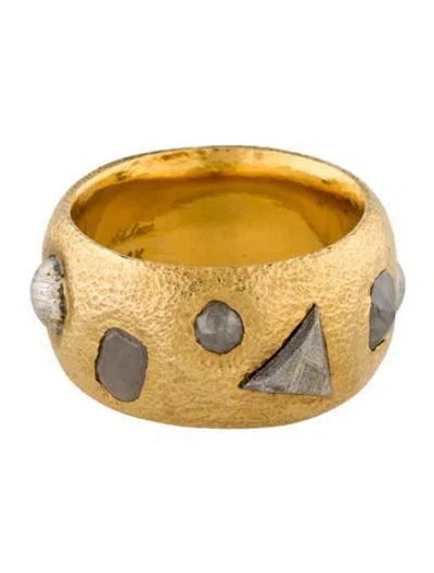 Pre-owned Neil Lane 14k Diamond Wide Band In Multi