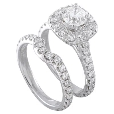 Pre-owned Neil Lane 14k White Gold 1.50ct Diamond Ring Set Nl07-080726