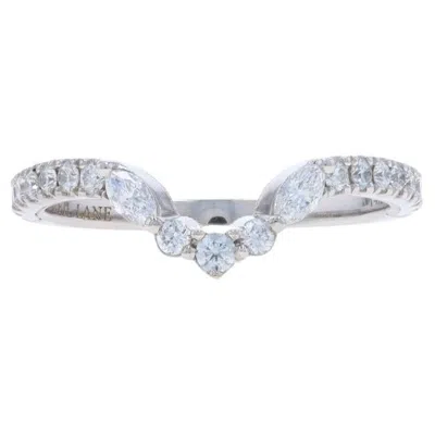 Pre-owned Neil Lane Diamond Enhancer Wedding Band Whitegold 14k .37ctw Guardring 940661426 In Multi