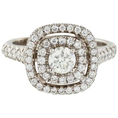Pre-owned Neil Lane Engagement Ring With Leo Diamond 1.45 Carat In Multi