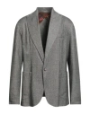Neill Katter Man Blazer Black Size 46 Polyester, Viscose, Elastane In Black