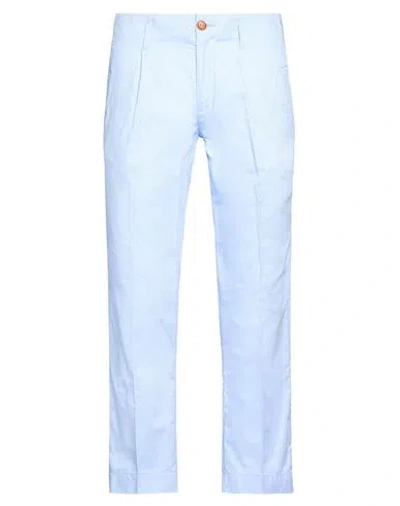 Neill Katter Man Pants Light Blue Size 28 Cotton