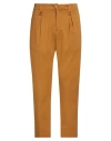Neill Katter Man Pants Marigold Size 36 Cotton, Linen In Yellow