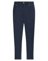 Neill Katter Man Pants Navy Size 34 Cotton, Linen In Navy