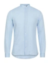 Neill Katter Man Shirt Sky Blue Size S Cotton In Blue