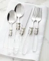Neiman Marcus 20-piece Paris Flatware Service In Transparent