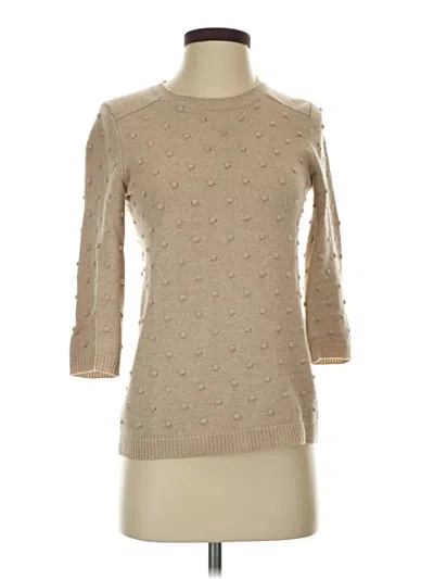 Pre-owned Neiman Marcus 3/4 Sleeve T-shirt In Brown