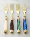 Neiman Marcus 5-piece Mirage Flatware Place Setting In Pearl Ivory