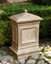 Neiman Marcus Architectural Waste Bin In Beige