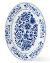 Neiman Marcus Assorted Blue & White Oval Platter