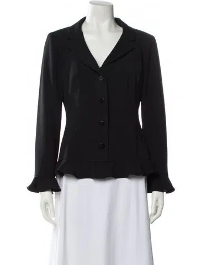 Pre-owned Neiman Marcus Blazer In Black