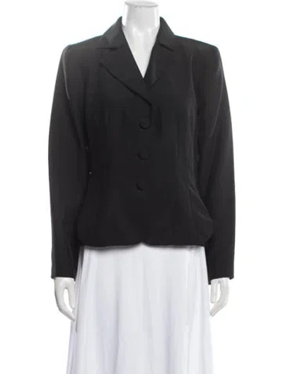 Pre-owned Neiman Marcus Blazer In Black/grey