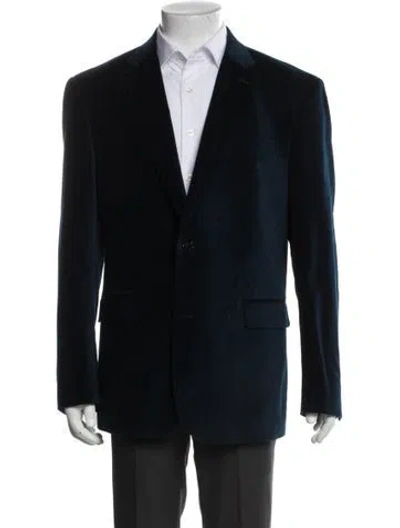 Pre-owned Neiman Marcus Blazer In Blue