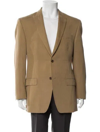 Pre-owned Neiman Marcus Blazer In Brown
