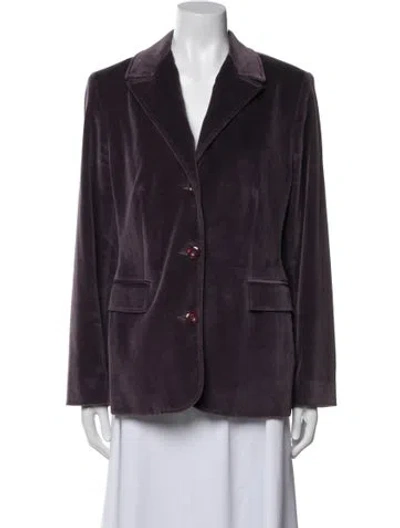 Pre-owned Neiman Marcus Blazer In Brown