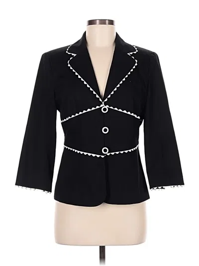 Pre-owned Neiman Marcus Blazer Jacket In Black
