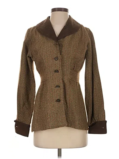 Pre-owned Neiman Marcus Blazer Jacket In Brown