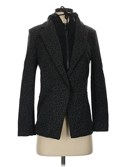 Pre-owned Neiman Marcus Blazer Jacket In Gray