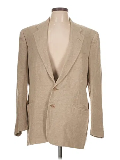 Pre-owned Neiman Marcus Blazer Jacket In Tan