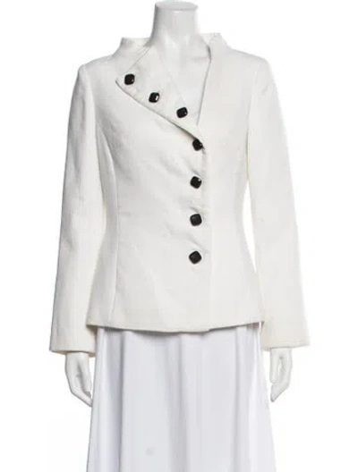 Pre-owned Neiman Marcus Blazer In Neutrals