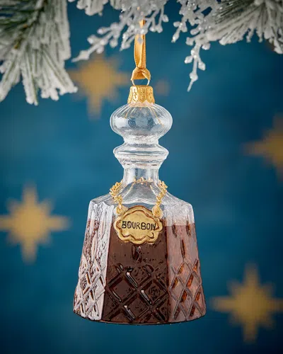 Neiman Marcus Burbon Decanter Christmas Ornament