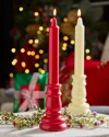 Neiman Marcus Candlestick-shaped Candle, Magenta In Red