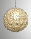 Neiman Marcus Capiz-shell 1-light Pendant In Multi