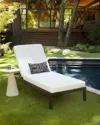Neiman Marcus Capri Single Chaise In Brown