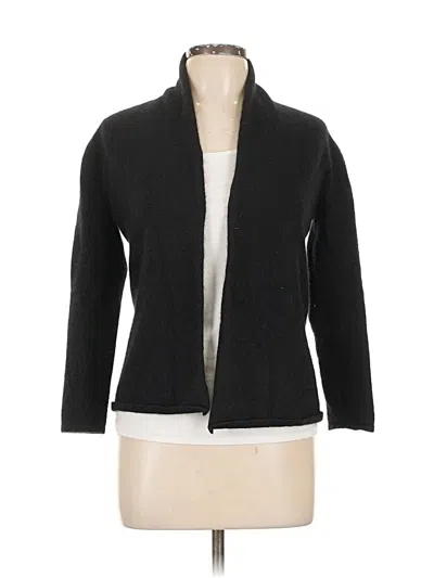Pre-owned Neiman Marcus Cardigan Sweater In Black