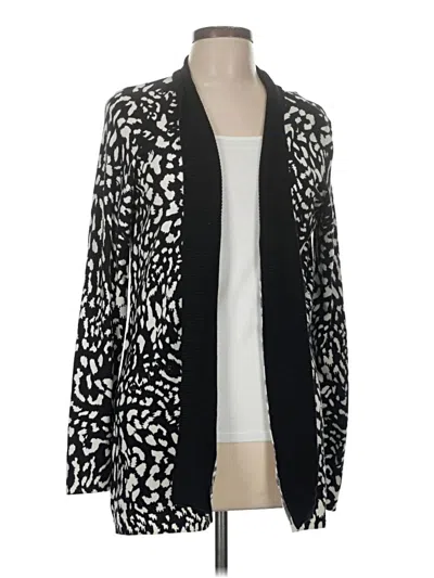 Pre-owned Neiman Marcus Cardigan Sweater In Black