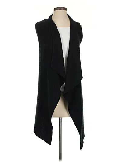 Pre-owned Neiman Marcus Cardigan Sweater In Black