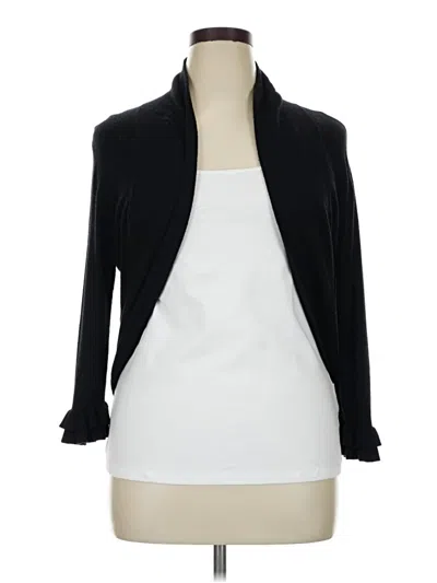 Pre-owned Neiman Marcus Cardigan Sweater In Black