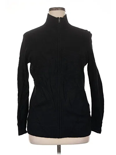 Pre-owned Neiman Marcus Cardigan Sweater In Black