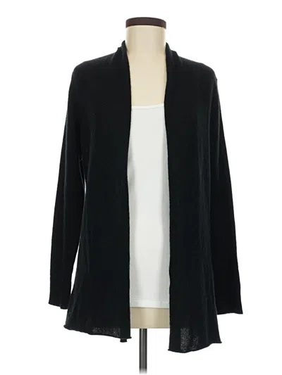Pre-owned Neiman Marcus Cardigan Sweater In Black