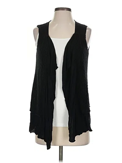 Pre-owned Neiman Marcus Cardigan Sweater In Black