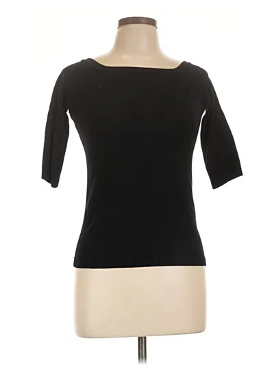 Pre-owned Neiman Marcus Cardigan Sweater In Black